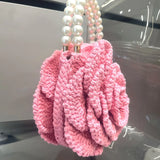 Crochet Flower Clutch Purse - AfterAmour