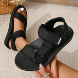 Sleek Velcro Sandals - AfterAmour