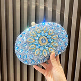 Vibrant Crystal Clutch Bag - AfterAmour