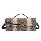 Viper Elegance Embossed Clutch Bag - AfterAmour
