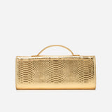 Viper Elegance Embossed Clutch Bag - AfterAmour