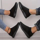 Lightweight Solid Color Sneakers - AfterAmour