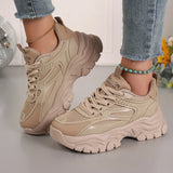 Sleek Platform Sneakers - AfterAmour