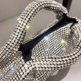 Crystal Rhinestone Triangle Handbag