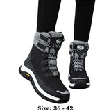 Women's Fur-Lined Ankle Snow Boots for Hiking new