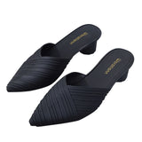 Pointed-Toe Heeled Sandals - AfterAmour