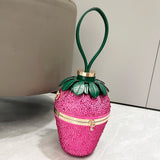 Crystal Berry Luxe Strawberry Bag - AfterAmour