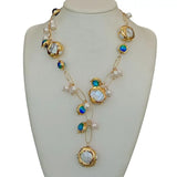 Keshi Pearl Filled Necklace
