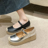 Weave Wege Platform Heels - AfterAmour