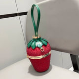 Crystal Berry Luxe Strawberry Bag - AfterAmour