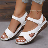Low Wedge Sandals - AfterAmour