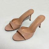 Round Toe Thin Heels - AfterAmour