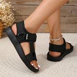 Sleek Velcro Sandals - AfterAmour