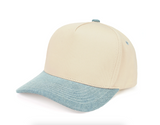C.C Women's Two Tone Canvas Trucker Hat