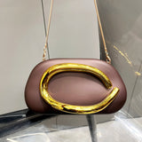 Olive Loop Clutch Bag - AfterAmour