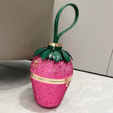 Crystal Berry Luxe Strawberry Bag - AfterAmour