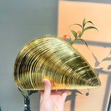 Golden Sea Shell Purse