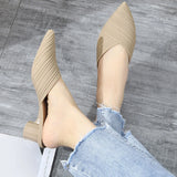Pointed-Toe Heeled Sandals - AfterAmour