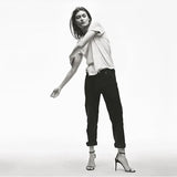 Black High Heels Women's Stiletto Heels Celebrity Style Versatile Slotted Buckle Rhinestone Open Toe Round Toe Sandals