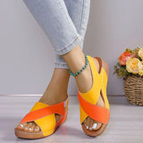 Cross-Band Summer Sandals - AfterAmour