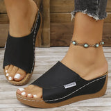 Half-Covered Slip-on Sandals - AfterAmour