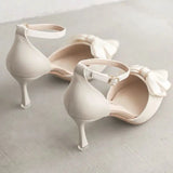 Butterfly Bow Stilettos - AfterAmour