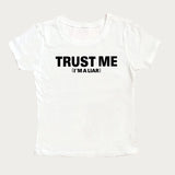 Trust Me Graphic Baby Tee - AfterAmour