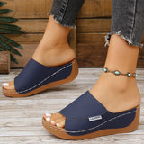 Half-Covered Slip-on Sandals - AfterAmour