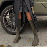 Edge Platform Thigh-High Boots