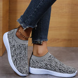 Pixel Prism Knit Sneakers - AfterAmour
