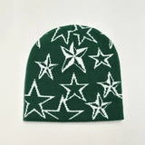 five-pointed star y2k beanie - AfterAmour
