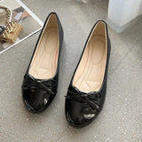Gloss Muse Bow Flats - AfterAmour