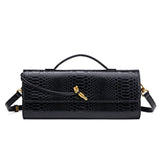 Viper Elegance Embossed Clutch Bag - AfterAmour