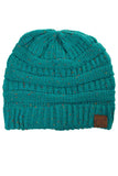 C.C Confetti Cable Knit Beanie