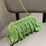 Rhinestone Curtain Handbag