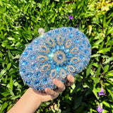 Vibrant Crystal Clutch Bag