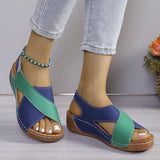 Cross-Band Summer Sandals - AfterAmour