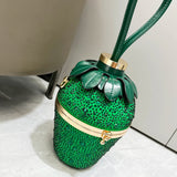 Crystal Berry Luxe Strawberry Bag - AfterAmour