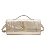 Viper Elegance Embossed Clutch Bag - AfterAmour