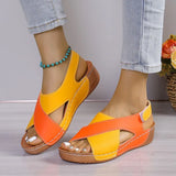 Cross-Band Summer Sandals - AfterAmour