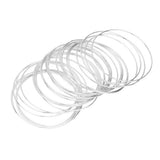 30PCS Thin Metal Bangle Bracelets