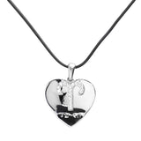 Aries - Zodiac Heart Layered Pendant Necklace