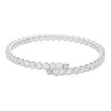 CZ Round Cluster Evening Bracelet