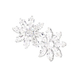 Flower Evening Stud Earrings