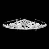 Glass Crystal Pageant Queen Tiara