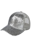 C.C Women's Glitter Trucker Cap Hat