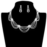 Rhinestone Pave Collar Necklace
