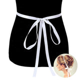 Round Crystal Stone Ribbon Bridal Wedding Belt Headband