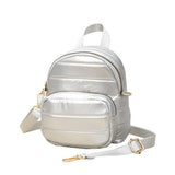 Solid Puffer Mini Backpack Bag