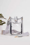 Pretty Clear Stadium Crossbody Mini Bag